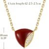 trinity healing stones necklaces leroy triangle sterling silver gemstone pendant