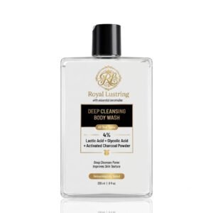 royal lustring pure charcoal detox wash 236 ml