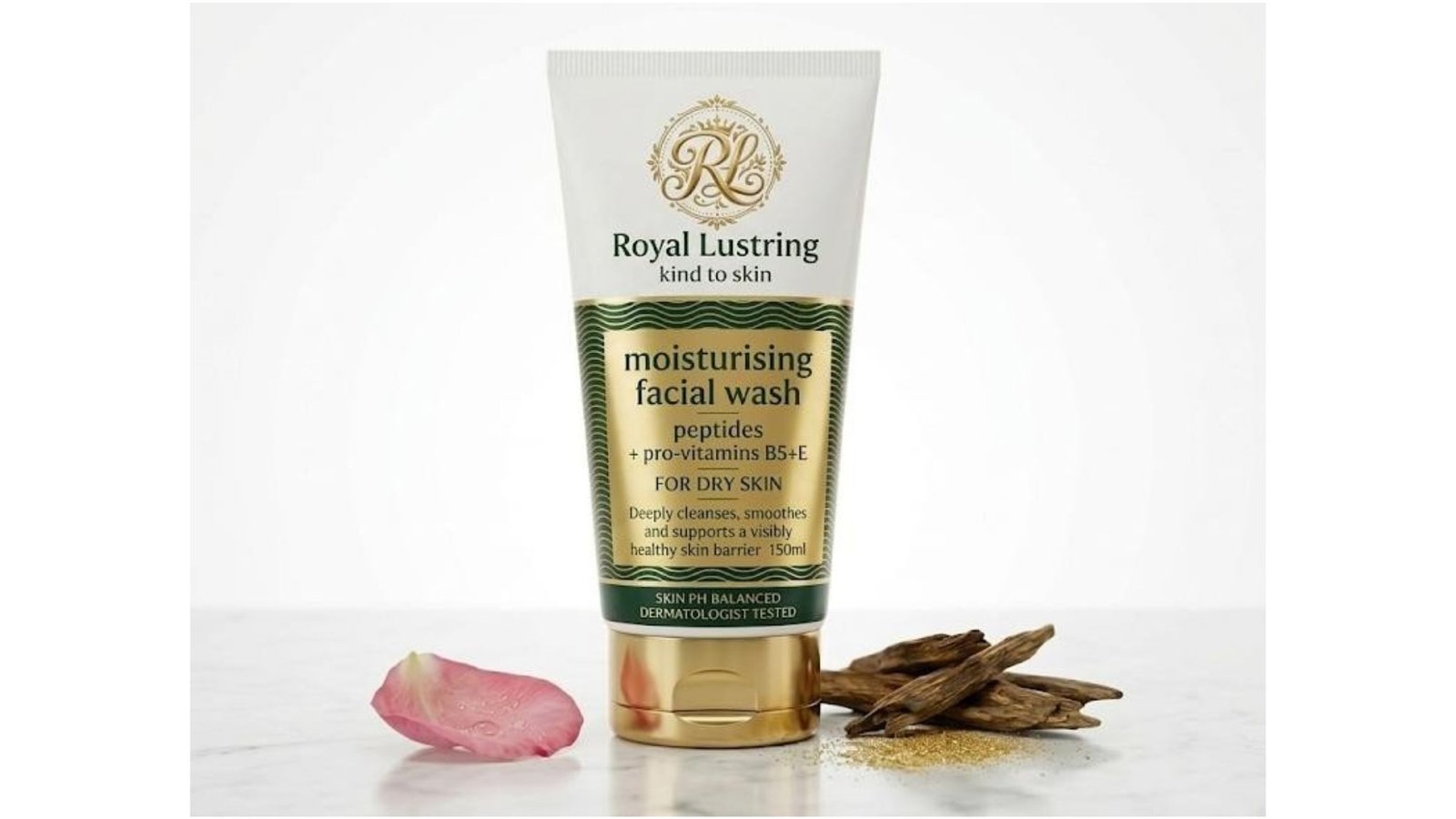 facial wash moisturising 150 ml royal lustring