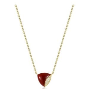 trinity healing stones necklaces leroy triangle sterling silver gemstone pendant