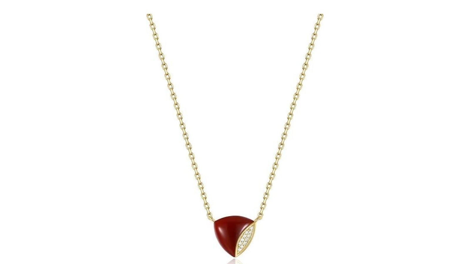 trinity healing stones necklaces leroy triangle sterling silver gemstone pendant