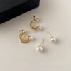 Stylish Fashionable Latest Earrings for Women & Girls Everyday wear minimal Alloy Stud Earring na rdope 1 celestique original imahgshstme6vt6f