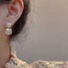 Western Fancy Elegant Crystal Stone Stud Earrings For Girl's & Women Alloy Stud Earring, Drops & Danglers, Tassel Earring, Rhinestone Studs, Hoop Earring na western fancy elegant crystal stone stud earrings for girl s original imahngwq2ugcze7r