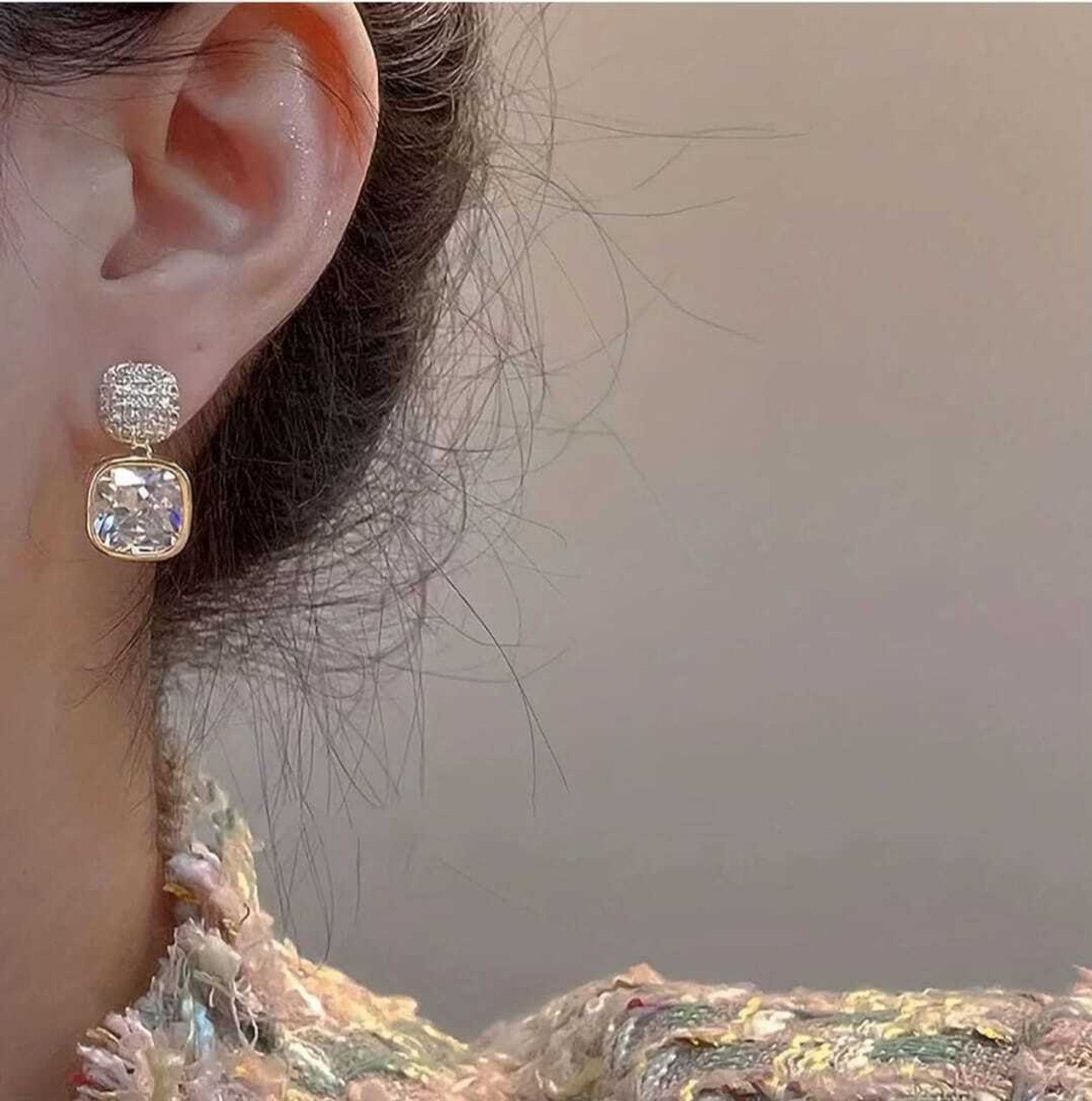 na western fancy elegant crystal stone stud earrings for girl s original imahngwq2ugcze7r