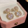 Western Fancy Elegant Crystal Stone Stud Earrings For Girl's & Women Alloy Stud Earring, Drops & Danglers, Tassel Earring, Rhinestone Studs, Hoop Earring na western fancy elegant crystal stone stud earrings for girl s original imahngwqbrf5sp2w
