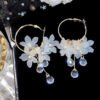 na western style white flower fancy stylish korean earring for original imahzujeew8aad4k